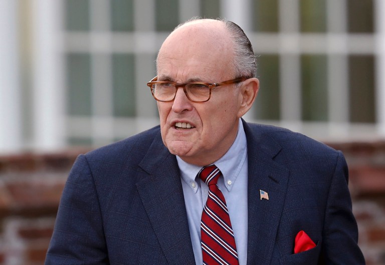 MSNBC's Joe Scarborough said it's an open secret that former New York Mayor Rudy Giuliani is not mentally sharp enough to serve as secretary of state. (AP Photo/Carolyn Kaster)