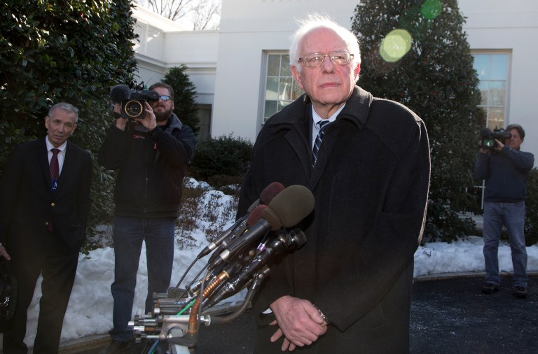 Bernie Sanders won Rhode Island, and although he cannot catch up to Clinton's delegate and superdelegate leads, he said he would go to the Democratic Party's national convention in July 