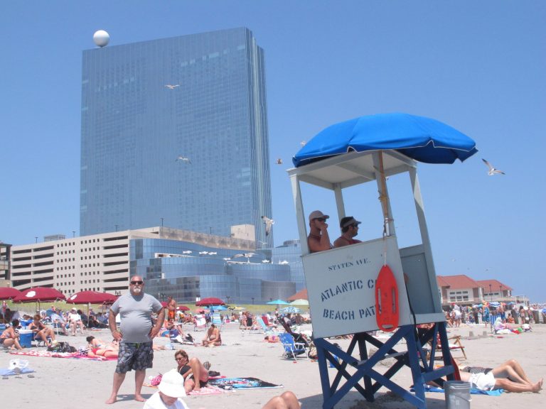 This July 23, 2014 photo shows Revel Casino Hotel in Atlantic City, N.J. On Oct. 7, 2014, the now-closed property was sold out of bankruptcy court to Toronto firm Brookfield Asset Management for $110 million. (AP Photo/Wayne Parry)