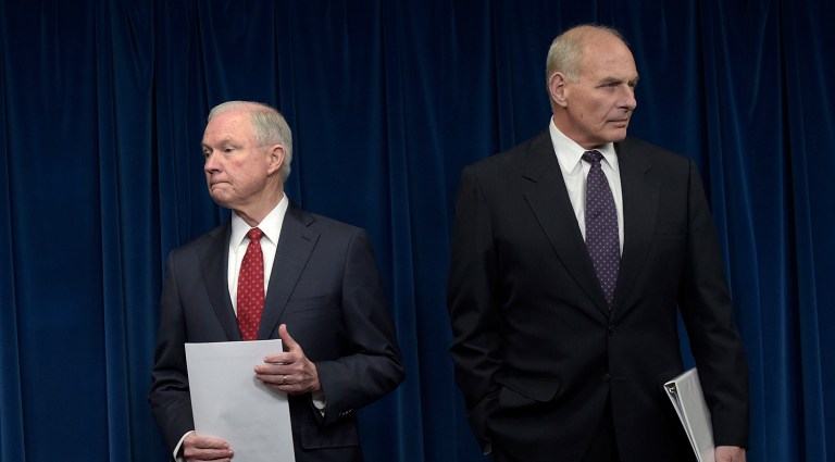 Last month, Trump said he was disappointed in Sessions. (AP Photo/Susan Walsh)