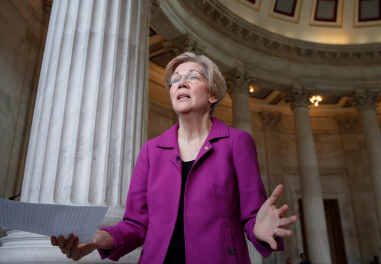 Sen. Elizabeth Warren, D-Mass., followed up Alabama Sen. Jeff Sessions' confirmation as attorney general with a message of defiance to the country's top attorney. (AP Photo/J. Scott Applewhite)