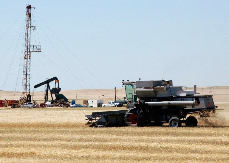 In Wickard v. Filburn, a private farmer growing his own wheat for personal consumption was held properly subject to federal regulation via aggregation. (AP Photo)