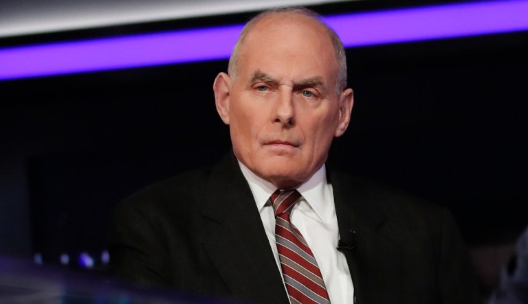 White House chief of staff John Kelly hand-delivered the Nunes memo to President Trump Wednesday afternoon. Kelly said the document did not make as compelling of a case against federal investigators who allegedly used false information from the Fusion GPS dossier to obtain a search warrant. (AP Photo/Carolyn Kaster, File)