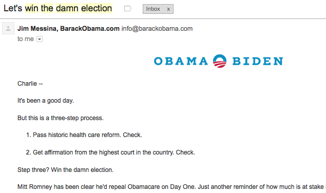 Obama campaign: Profanity a hit in fundraising emails
