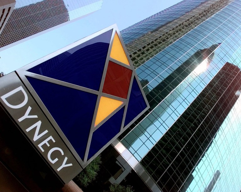 Houston-based energy marketer Dynegy Inc. wants the same kind of regulations waiver that Ameren Corp. had on a set of Illinois coal-fired power plants.  (AP Photo/Pat Sullivan)