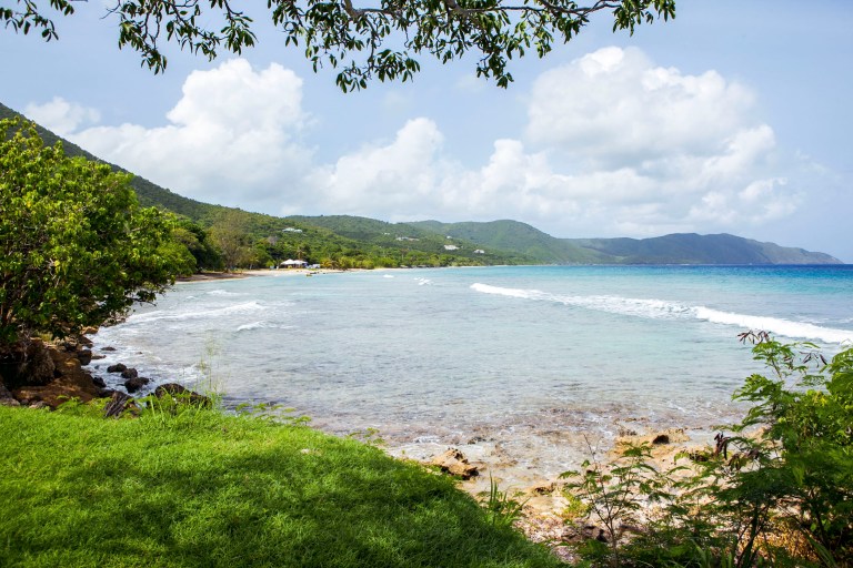 Party activists engaged in a bitter race for the Virgin Island's six GOP nominating delegates. (Quiana L. Adams/Bloomberg)