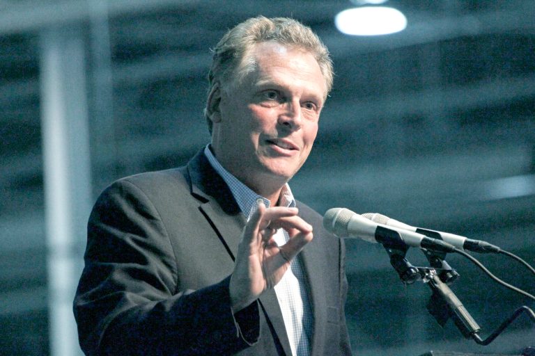 Rogelio V. Solis/AP
Virginia gubernatorial candidate Terry McAuliffe invested big in GreenTech automotive, an electric car company that planned to solicit investments b offering EB-5 visas to Chinese investors.