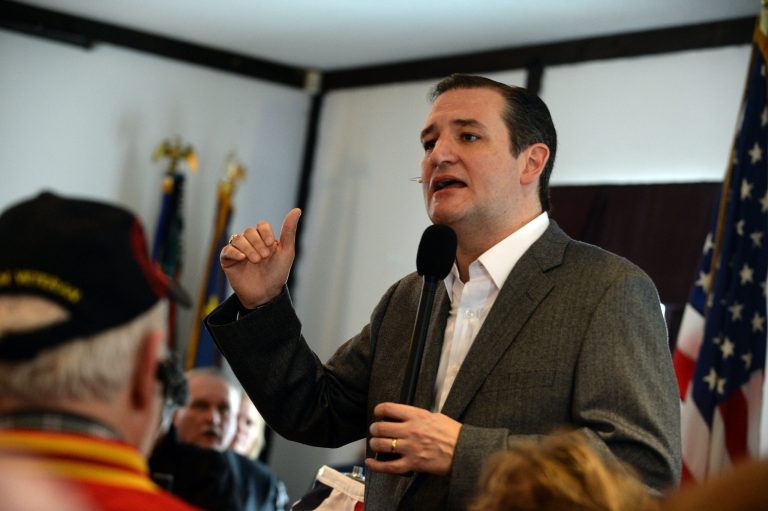 Alas, today we are facing a concerted assault on the First Amendment, on the right of every American to seek out and worship God according to the dictates of his or her conscience,Ã¢â¬ï¿½ the Texas Senator said. (Getty Images)