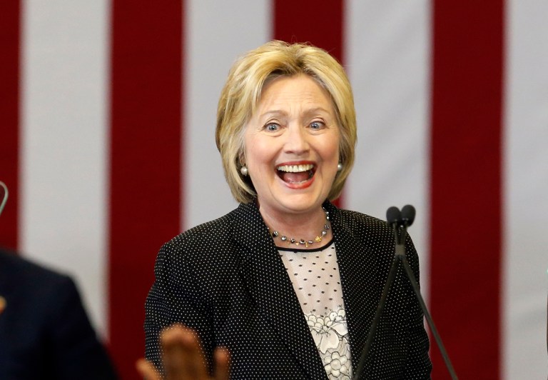The Hillary Clinton campaign will soon have full use of President Obama's email list. (AP Photo/Jay LaPrete)