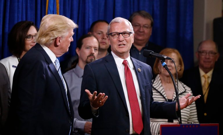 North Dakota lawmaker says Trump should use the accord to bolster U.S. economic and political interests. (AP Photo/Charles Rex Arbogast)