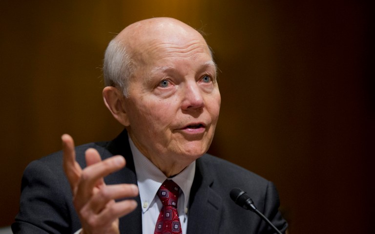 Koskinen told the Tuesday Group that that he provided inaccurate information by mistake. (AP Photo/Manuel Balce Ceneta)