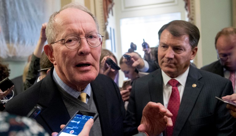 Sens. Lamar Alexander and Patty Murray have reached a preliminary deal on insurer payments, but some major questions are being asked. (AP Photo/Andrew Harnik)