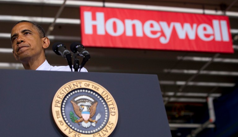 The Natural Resources Defense Council, manufacturing giant Honeywell, and the chemical company Chemours filed briefs with the D.C. Circuit Court of Appeals. (AP Photo/Carolyn Kaster)