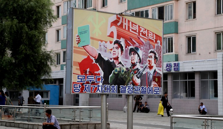 North Korea might as well be hell on earth. More than half of the population is starving because food and sustenance only goes to the military. (AP Photo/Wong Maye-E)