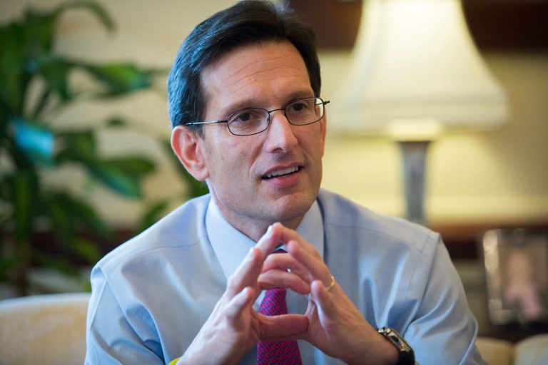 House Majority Leader Eric Cantor said Sunday 