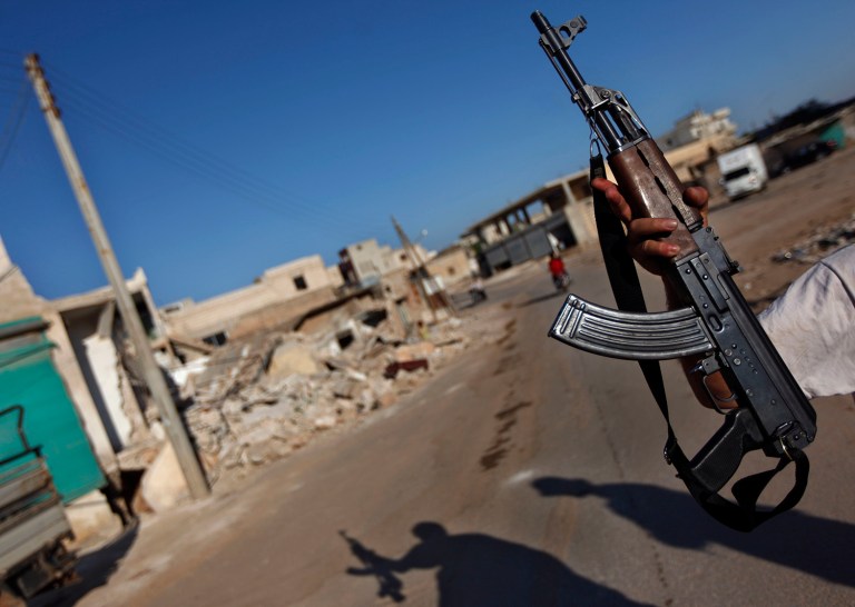 According to the Justice Dept., an Ohio man pleaded guilty Thursday to attempting to kill a U.S. government official, providing material support to the Islamic State, and possessing a firearm with the intention of committing a violent crime. (AP Photo/Khalil Hamra)