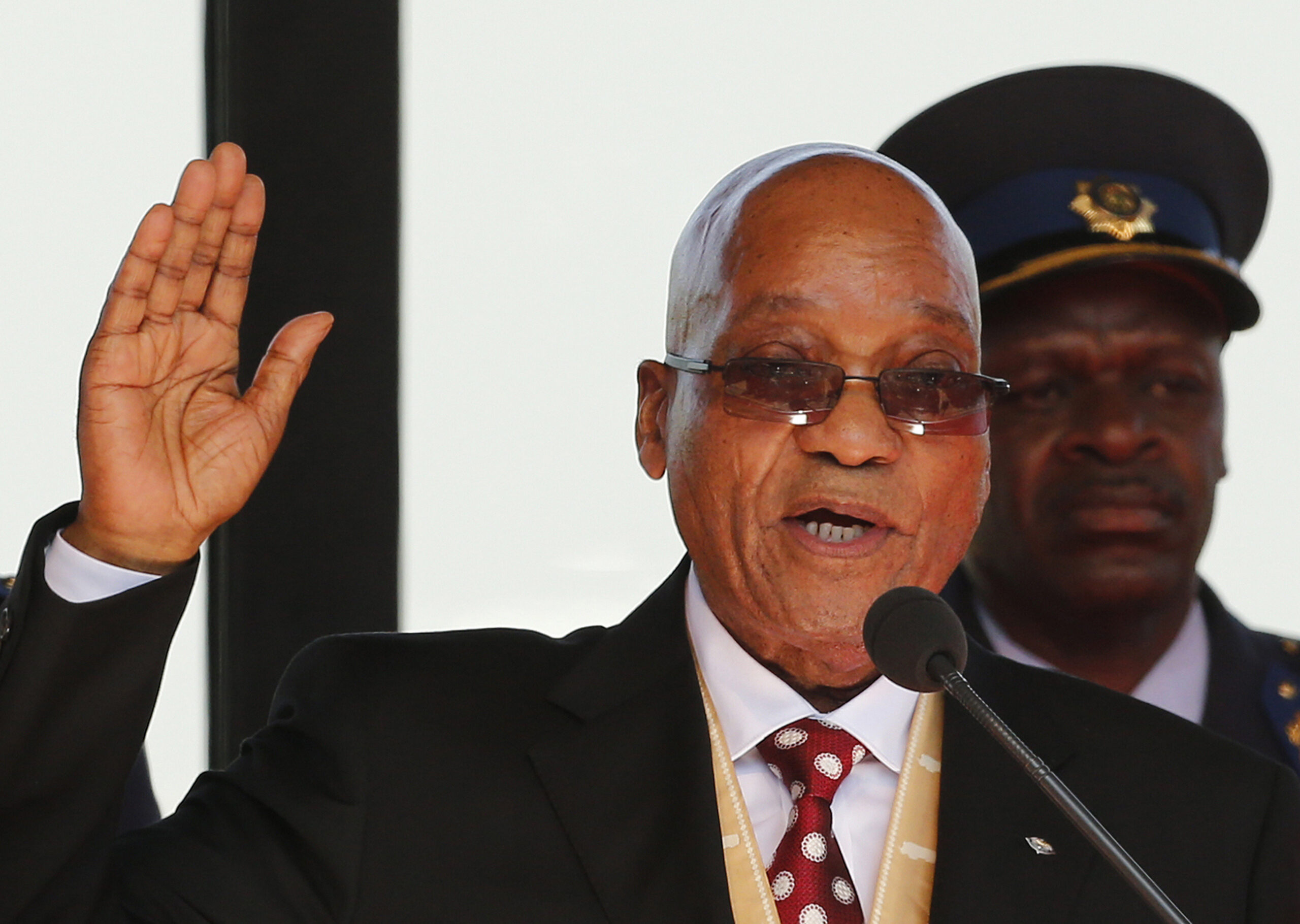 South African president at home after health tests