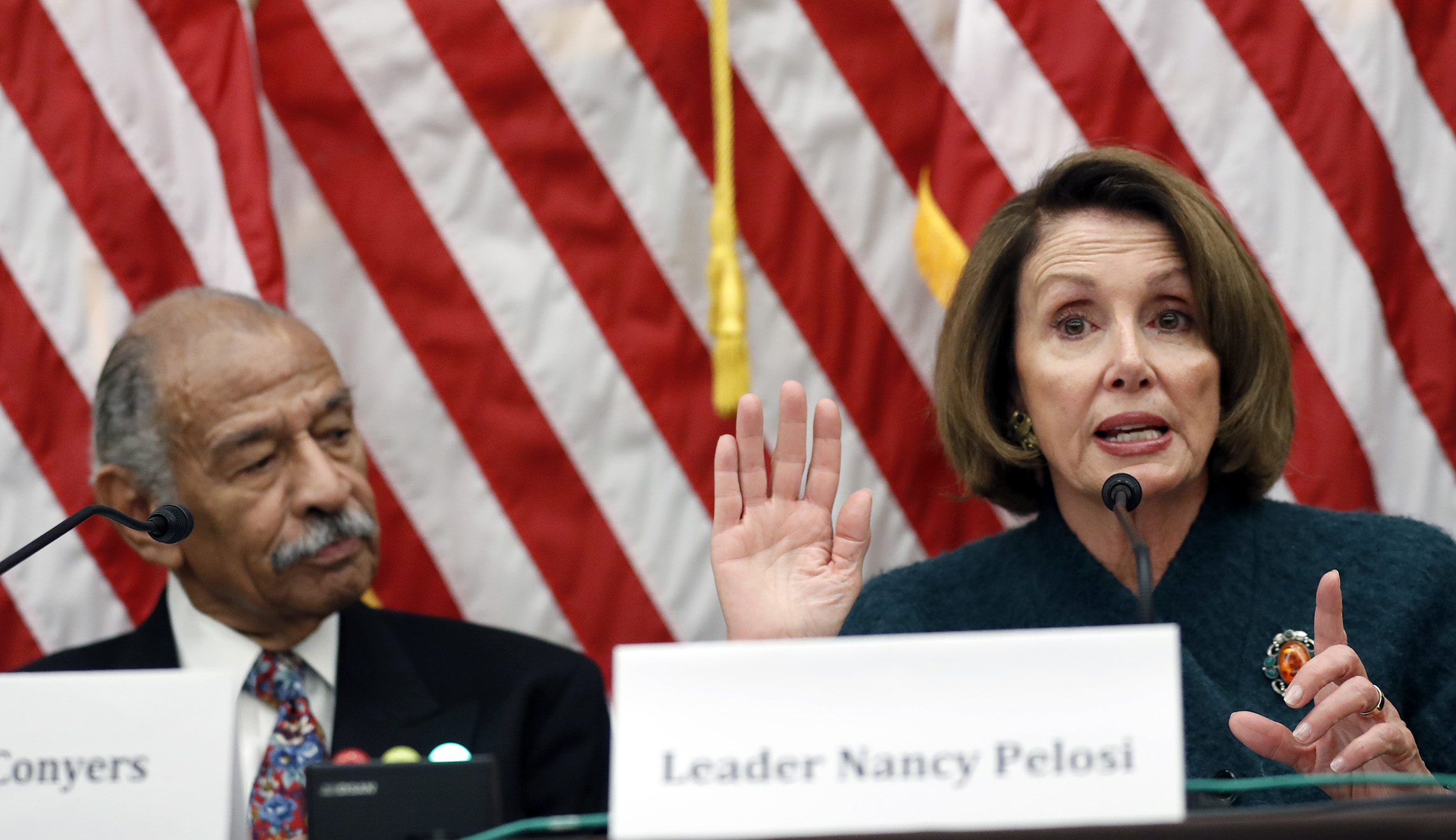 Nancy Pelosi won’t say John Conyers should resign due to sexual harassment claims: ‘Icon’ deserves ‘due process’