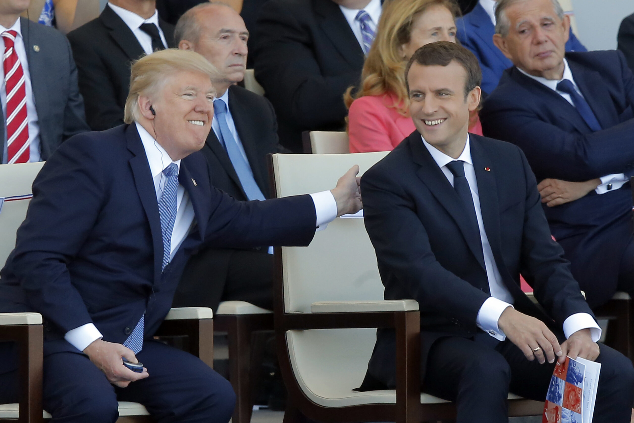 Trump more popular than French fave Macron, 38%-36%
