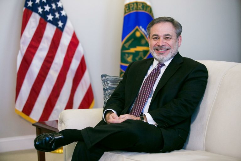 Dan Brouillette is currently the deputy secretary of the Department of Energy, under Secretary Rick Perry. (Graeme Jennings/Washington Examiner)