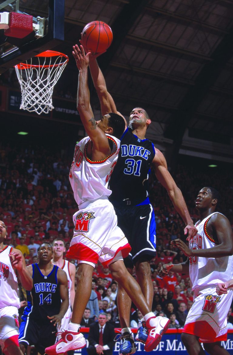Ezra O. Shaw/Getty Images
Games such as the 2001 affair in which Juan Dixon and Maryland blew a 10-point lead in the final minute heightened the rivalry with Duke.