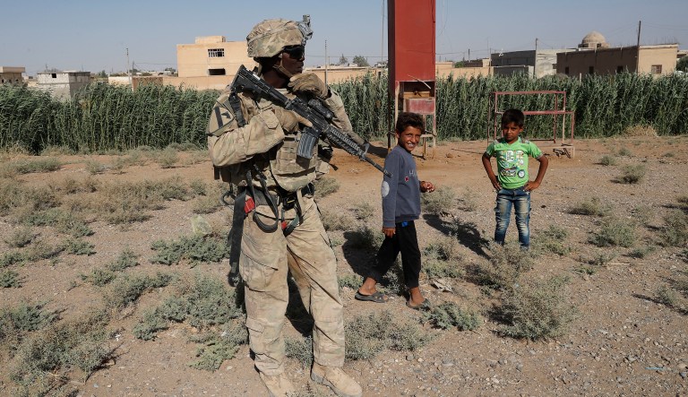 It's widely believed there are perhaps twice as many U.S. troops in Syria than the Pentagon is admitting. (AP Photo/Hussein Malla)