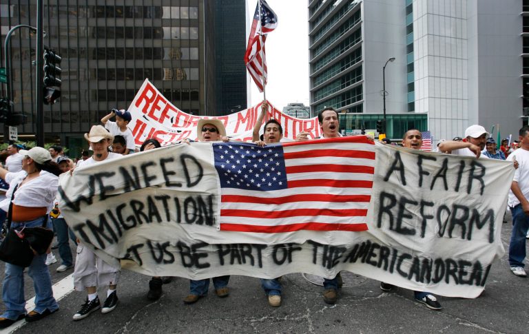 AP file 
The United States has a long history of welcoming immigrants.