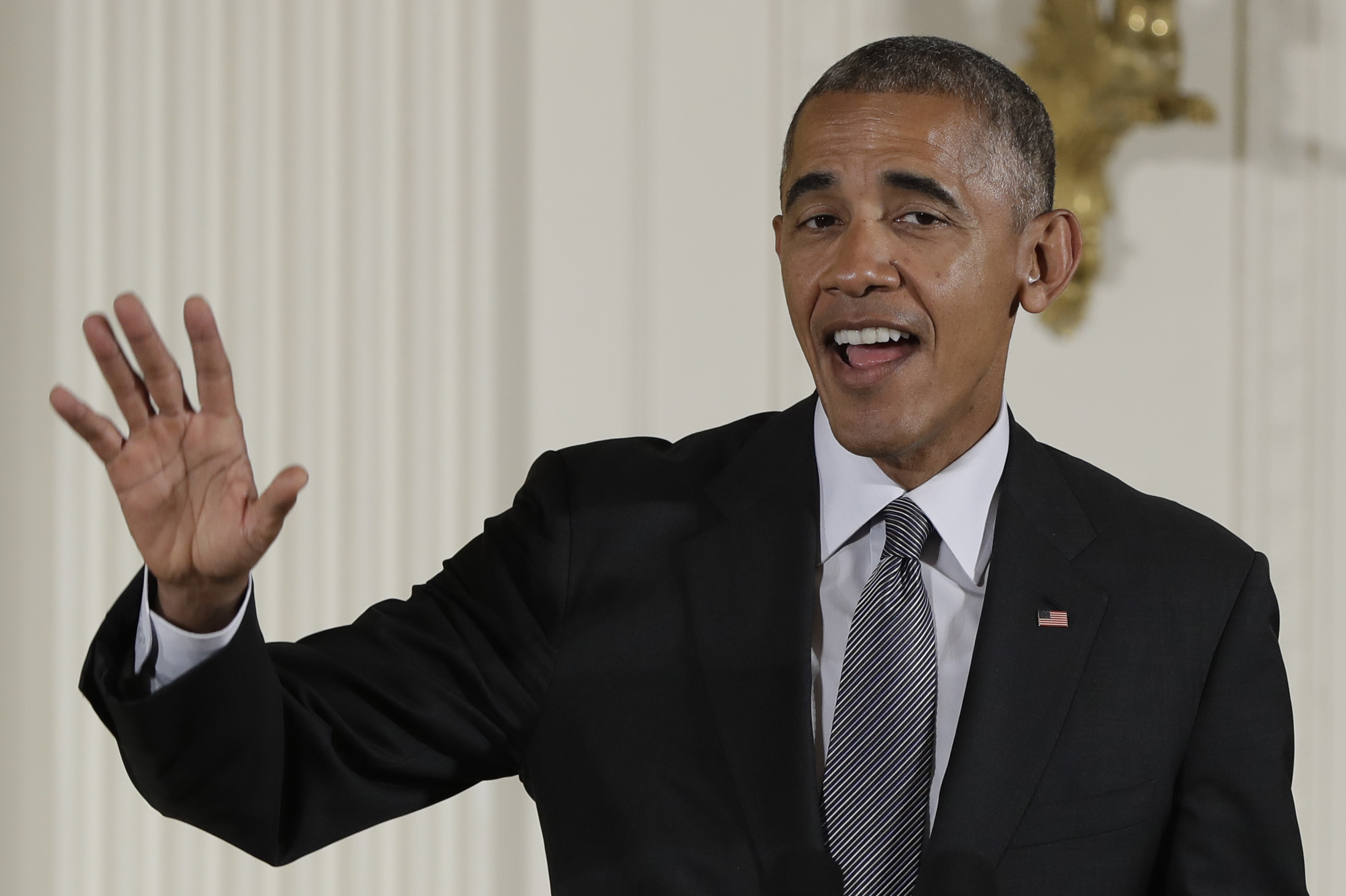Obama encourages Trump to visit new black history museum