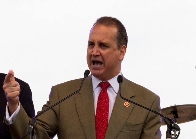 The Spanish-language response to Obama's speech was delivered by Rep. Mario Diaz-Balart, R-Fla. ( AP Photo/Jose Luis Magana)