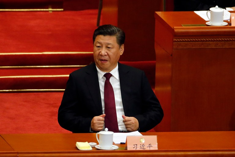 President Trump will meet Chinese President Xi Jinping will meet at Mar-a-Lago in April in his first summit with a leader of the world's most populous country. (AP Photo/Ng Han Guan)