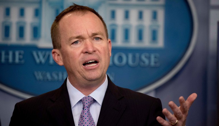 Budget Director Mick Mulvaney clarified Wednesday that the Trump administration isn't looking to cut the 