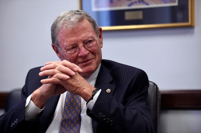 Sen. James Inhofe said, 