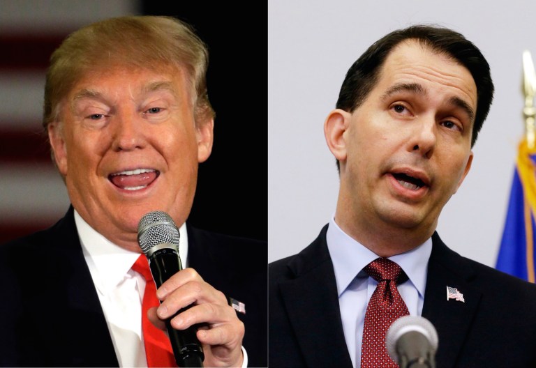 Walker's reception shed some light on why Trump is having difficulty here. (AP Photos)