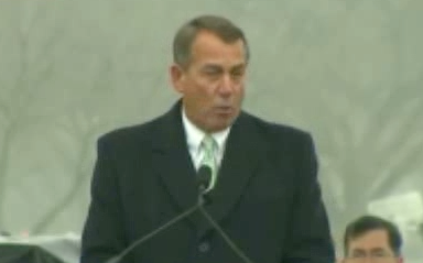 Speaker Boehner: Congress is pro-life majority