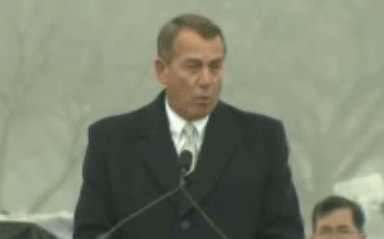 Speaker Boehner: Congress is pro-life majority