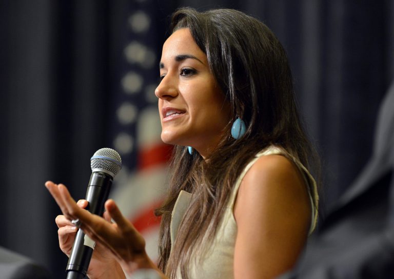 When Republican state Rep. Marilinda Garcia announced her candidacy for Congress on Monday, a prominent New Hampshire Democrat responded by comparing the Harvard grad to Kim Kardashian. (AP Photo/Josh Reynolds)