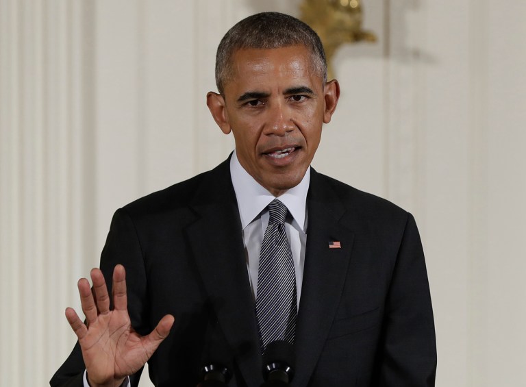 President Obama recalled Sarah Palin's selection as the nexus for many changes that have taken hold within the GOP over the years. (AP Photo/Carolyn Kaster, File)