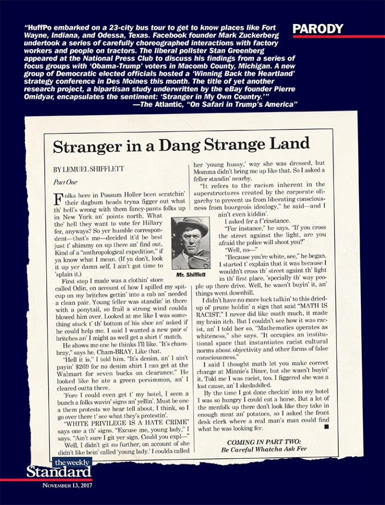 On Safari in Hillary’s America