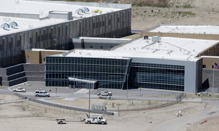 An aerial view of the NSA's Utah Data Center in Bluffdale, Utah. (AP/Rick Bowmer)