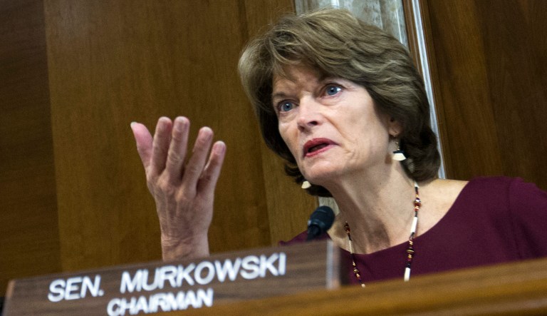 Sen. Lisa Murkowski, R-Alaska, is a moderate conservative whose crucial "no" vote helped killed her party's Obamacare repeal effort over the summer. 