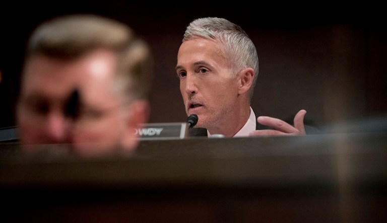Gowdy, a former prosecutor, would not speculate if Trump Jr.'s actions were illegal. (AP Photo/Andrew Harnik, File)
