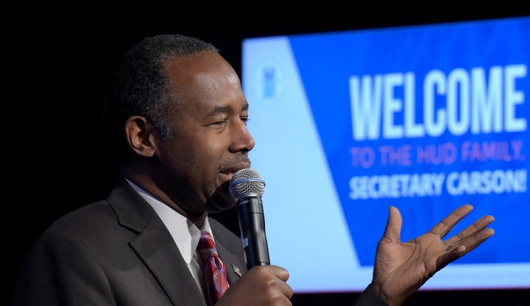 Ben Carson seems to be making an honest effort at doing away with an ugly scandal. He deserves some credit. (AP Photo/Susan Walsh, File)