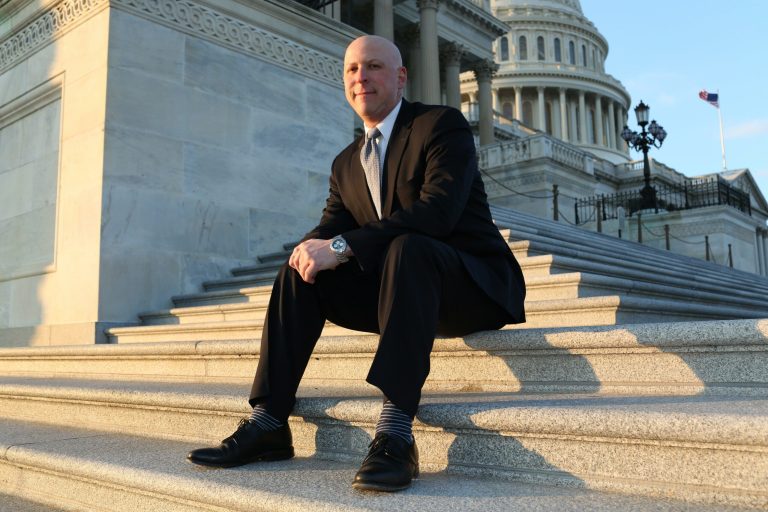 Rick Erkel, senior legislative assistant for Rep. Velazquez, helps keep rent low for New York City's poor. (Graeme Jennings/Washington Examiner)