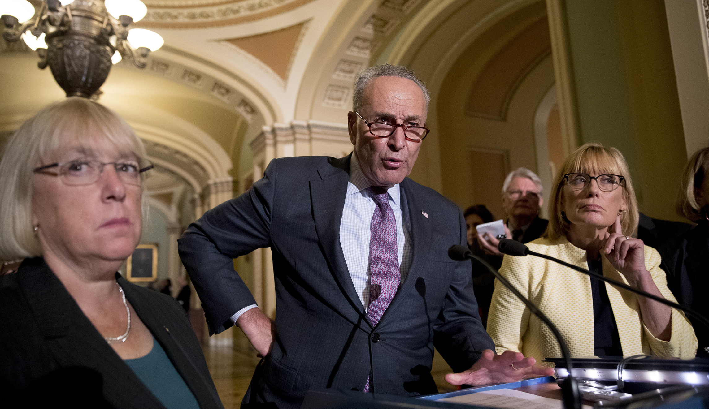 Chuck Schumer, Senate Democrats, urge Trump to act more aggressively to help Puerto Rico