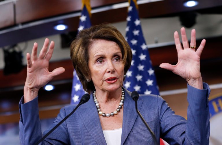 House Minority Leader Nancy Pelosi believes the new health care law should move forward without delay and said that 