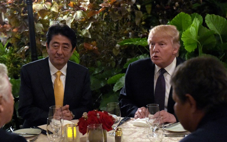 News reports suggested President Trump turned Mar-a-lago's packed dining room into an 