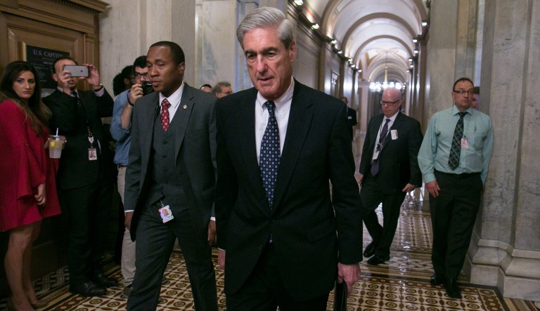 The poll reported 22 percent of voters said they believe it would be appropriate for Trump to fire Mueller, while 30 percent said they didn't know or had no opinion. (Graeme Jennings/Examiner)