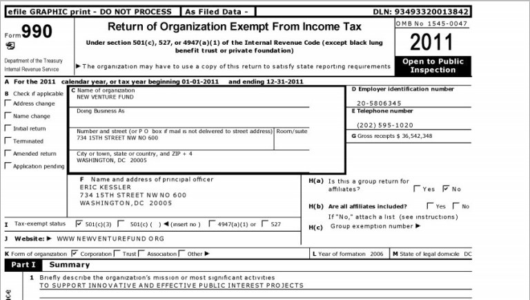 CitizenAudit allows people to view the IRS 990 forms of nonprofit organizations to see who contributes to organizations. (Screenshot: CitizenAudit.org)