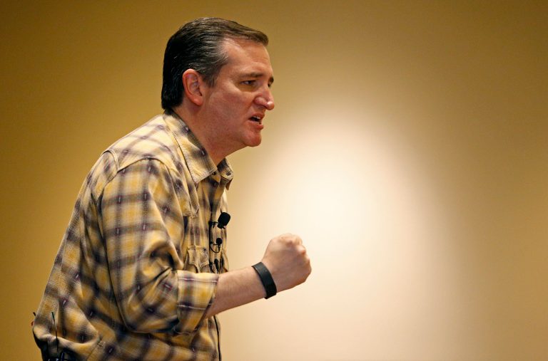 Ted Cruz's position on the campaign trail stands in stark contrast to his previous words and actions. (AP Photo)