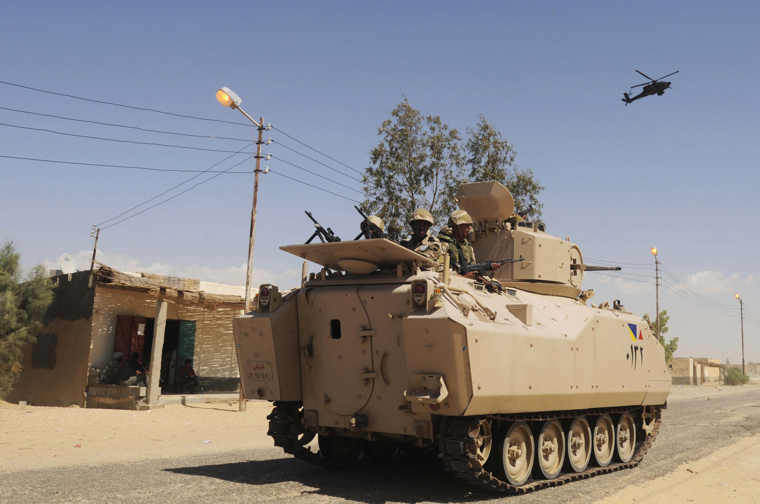 Roadside bomb kills 6 policemen in Egypt’s Sinai